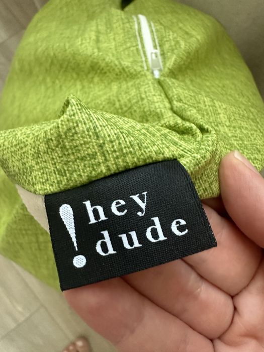 Pufe de praia verde da Hey dude