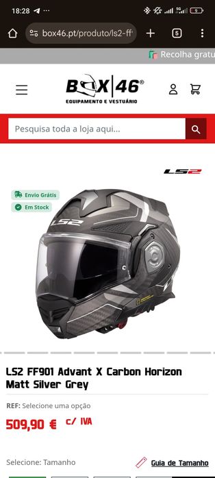 Capacete LS2 Advant X Carbono
