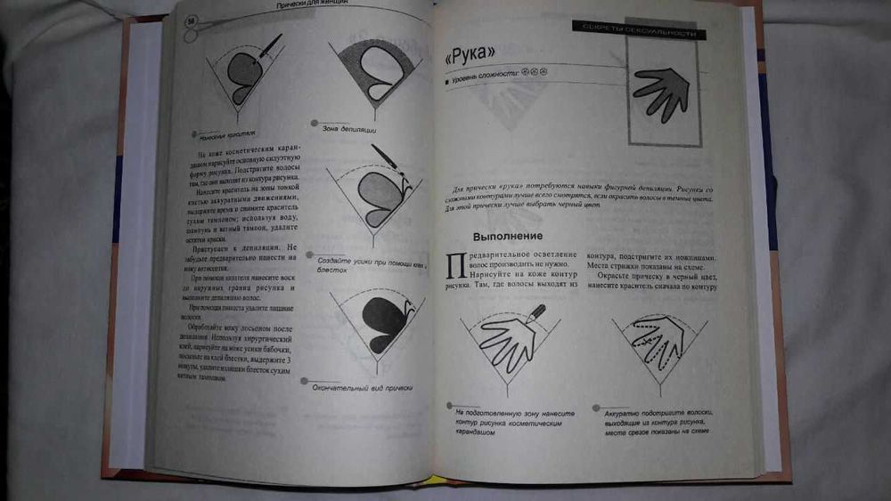 Интим-стрижки для соблазна. Модели в схемах и рисунках.