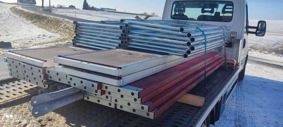 Rusztowanie plettac  idealne na ściany szczytowe