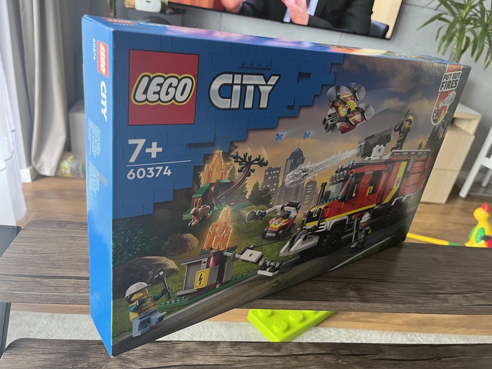 Nowy zestaw lego City 60374 Straż Pożarna