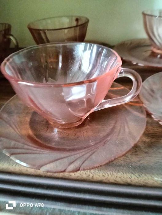 Filiżanki  Szklanki z czasów PRL