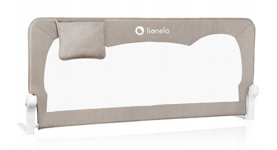 Lionelo Hanna barierka zabezpieczająca na łóżko 150x66 cm beżowa B483