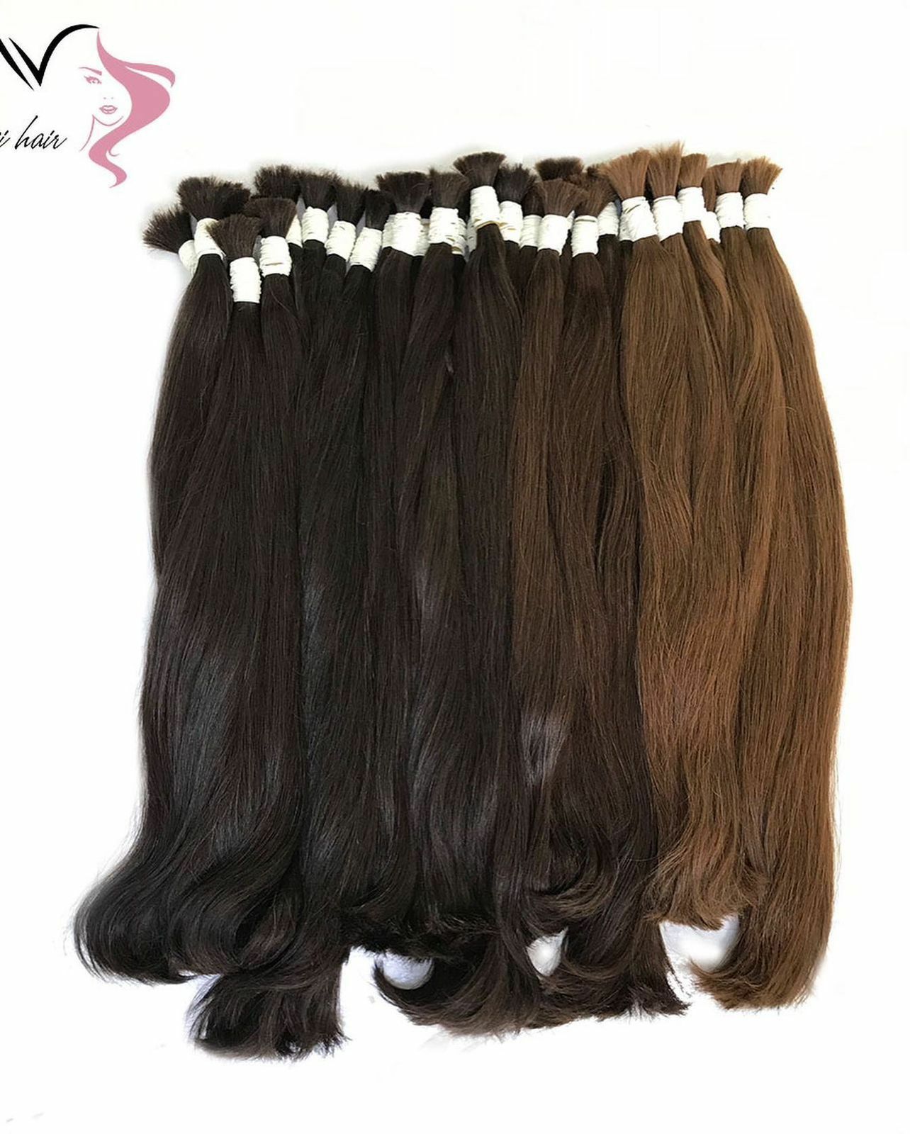 Cabelos humanos Mega Hair extensões