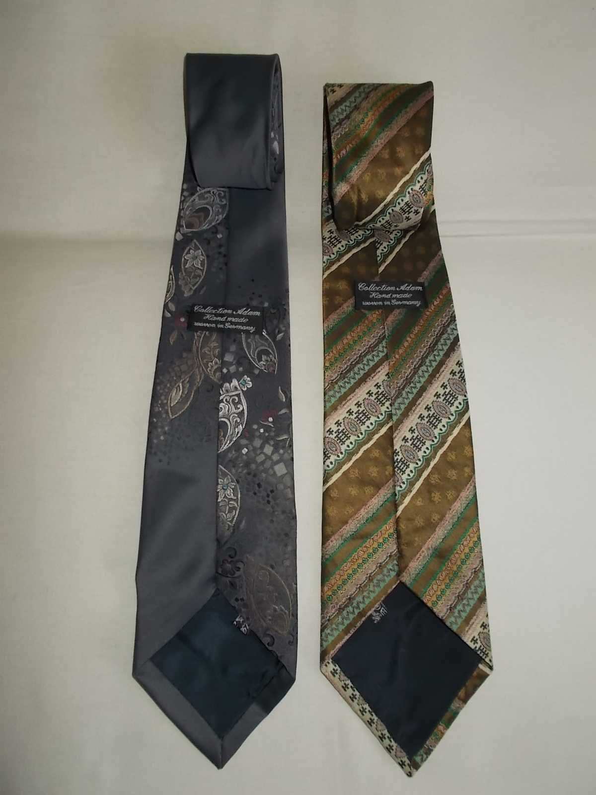 Krawaty Collection Adam Hand made,niemieckie 25zł/szt