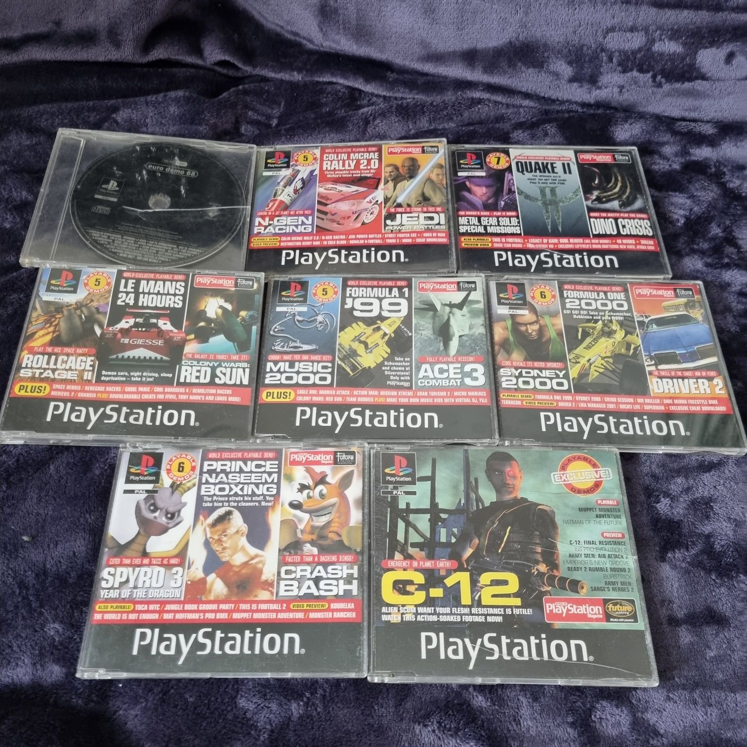 Zestaw Gier Ps1 z Playstation Magazine