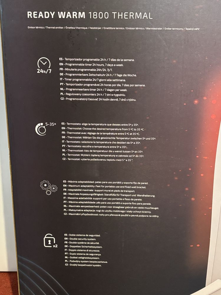 Обігрівач економний cecotec