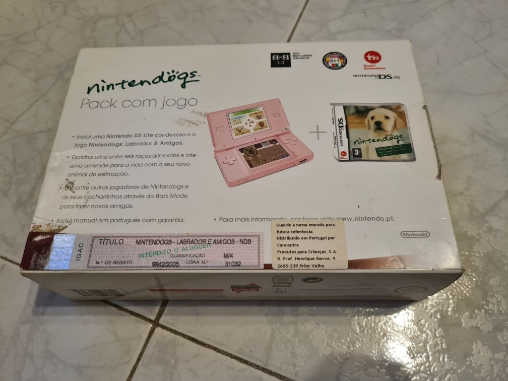 Nintendo DS lite Rosa