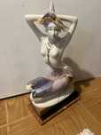 Estatueta porcelana galos