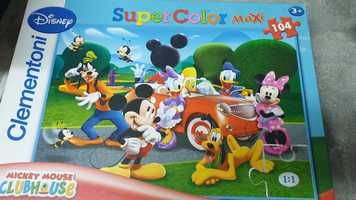 Jak nowe puzzle Disney Miki Clementoni 104 el 3+ lat