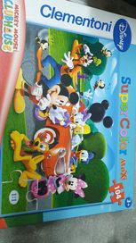 Jak nowe puzzle Disney Miki Clementoni 104 el 3+ lat