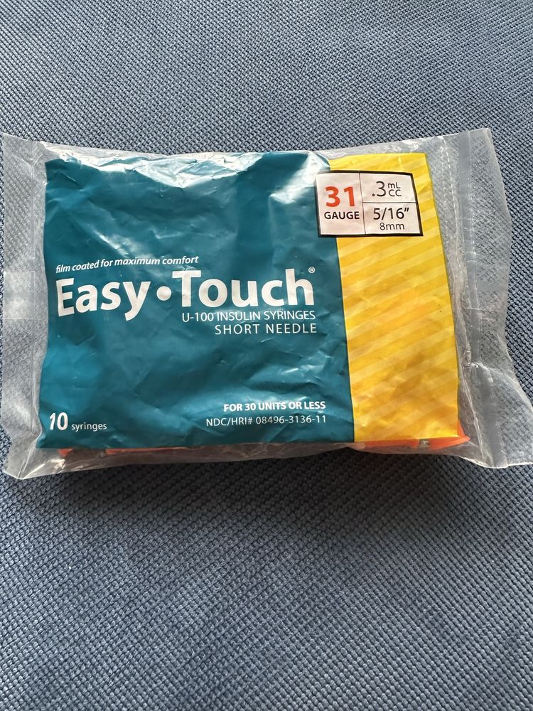 Продам голки Easy touch