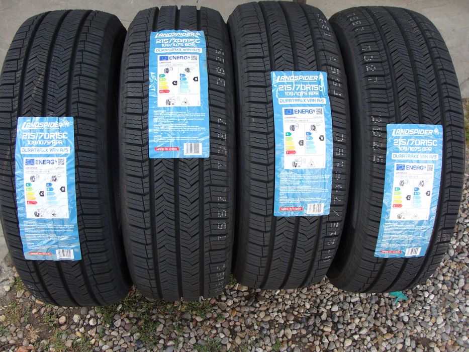 Opony 215 / 70 R 15 C Landspider van a/s Nowe Całoroczne 2025