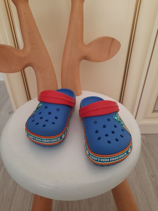 Кроксы crocs Crocband Captain America 6 с 7