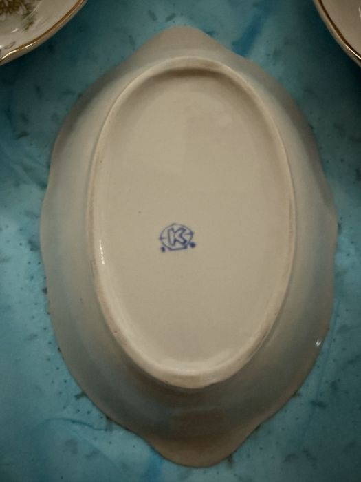 Набор тарелок.Салатники.Коростень.