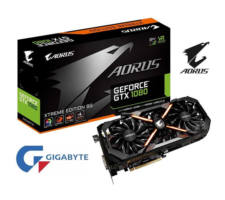 GTX 1080 AORUS Xtreme Edition 8GB GDDR5X (256bit) видеокарта