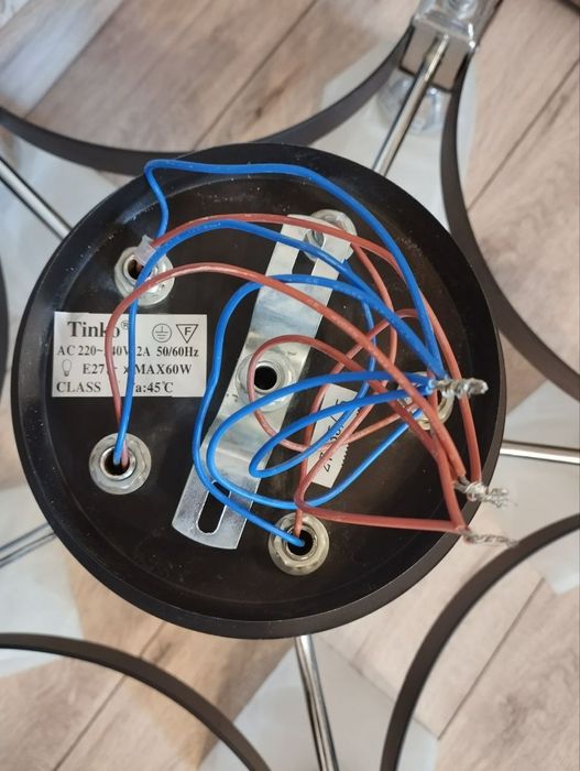 Люстра на 5 плафонів е 27