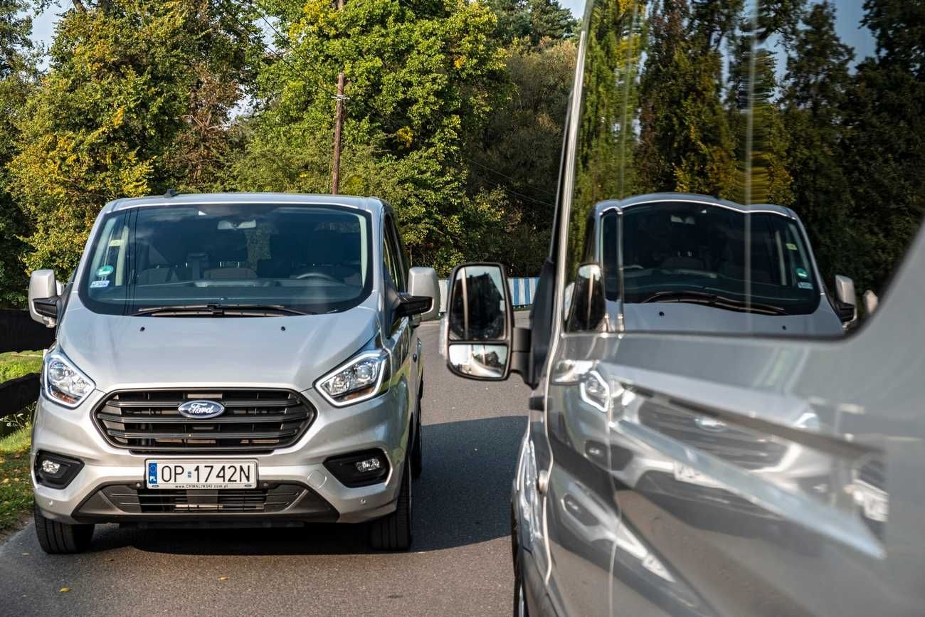 Wynajem Busów 9 osobowych Ford Custom, Renault Trafic, Ford Transit