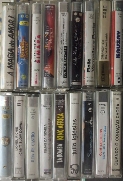 Lote de Cassetes de Música  ( ÁUDIO )