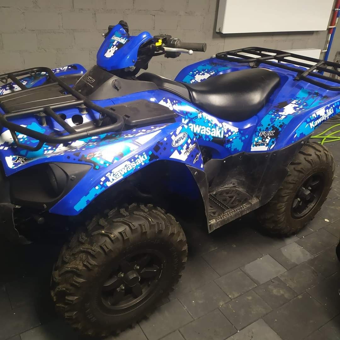 Naklejki kawasaki 750 brute force