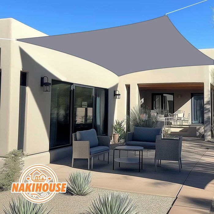 Vela Lona Impermeável 4x5 - Cinza