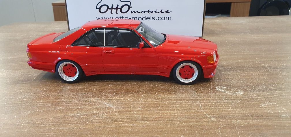 Mercedes-Benz W126 560 SEC - 1986 Otto mobile 1:18