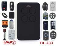 Comando Garagem Rolling Code BFT Nice Ditec FAAC Genius Avidsen TX-233