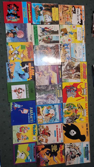 Grande Lote Albuns BD
