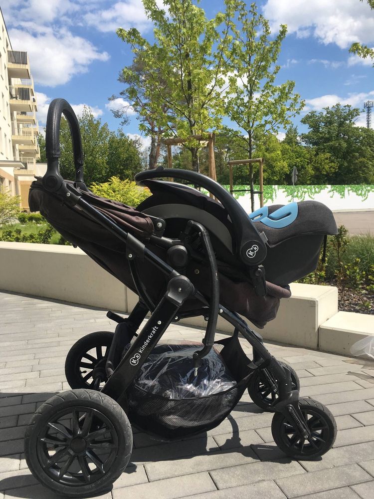 Wózek Kinderkraft MOOV CT wózek 3w1 z fotelikiem