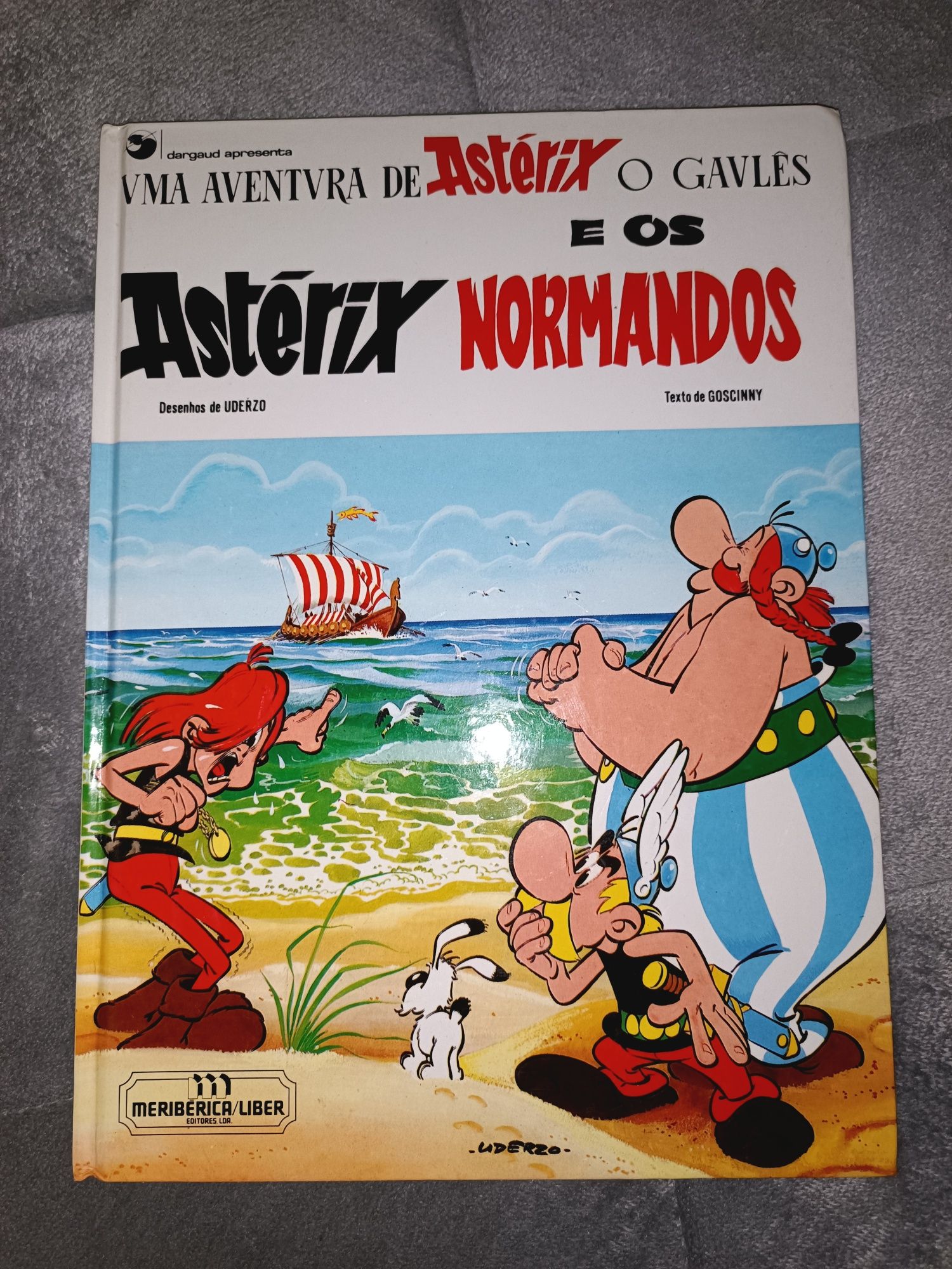 Livro - Asterix e os Normandos