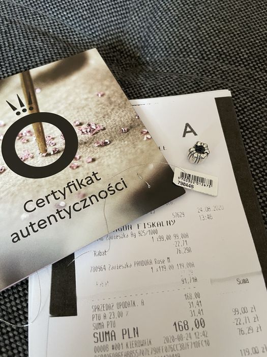 Pandora Charms klips rachunek Pandora 790446