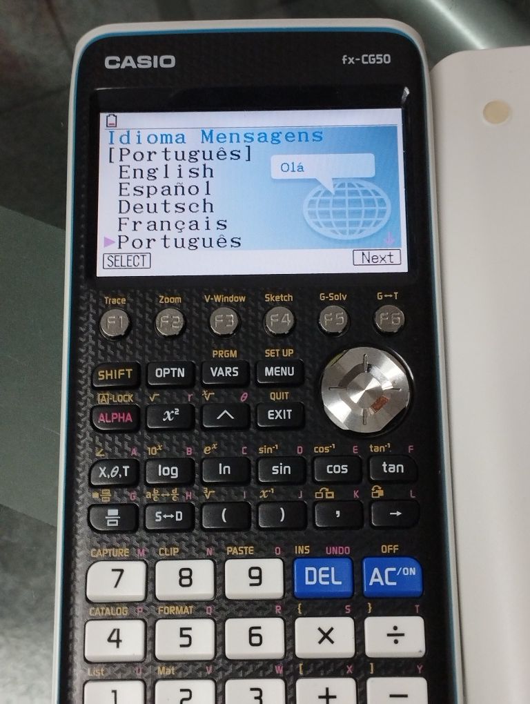 Calculadora Gráfica fx-cg50 Python