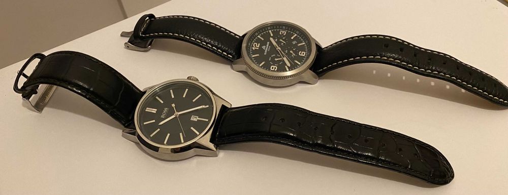 Conjunto 2 relógios homem - Hugo Boss + Quebramar