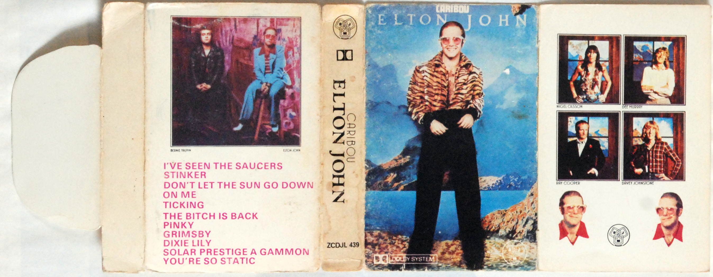 Elton John - Caribou (UK) MC I Wydanie 1974r.