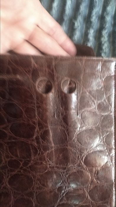 Сумка портфель Италиянатур кожа под крокодила