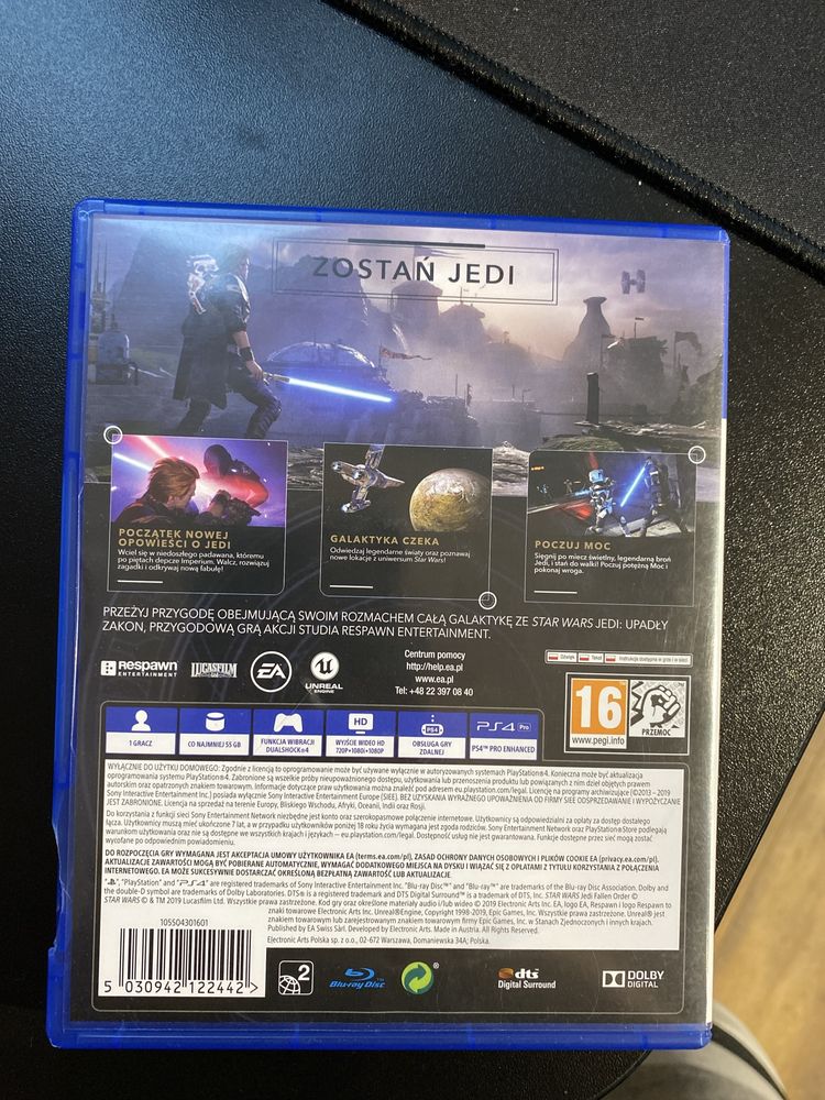 Gra jedi upadły zakon na ps4