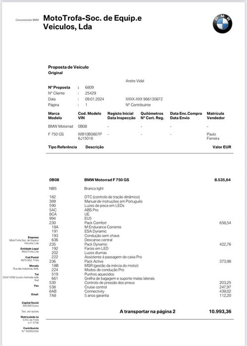 BMW Motorrad F 750 GS 02/2024
