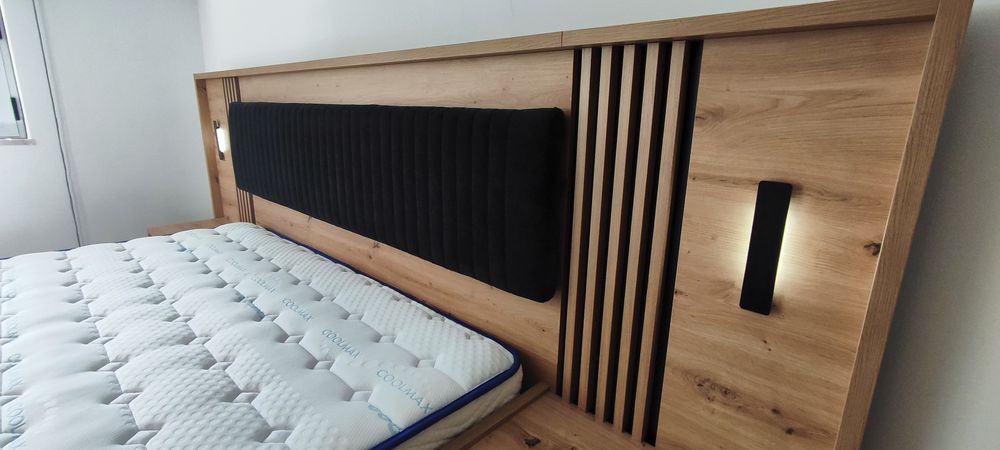 Cama flutuante moderna