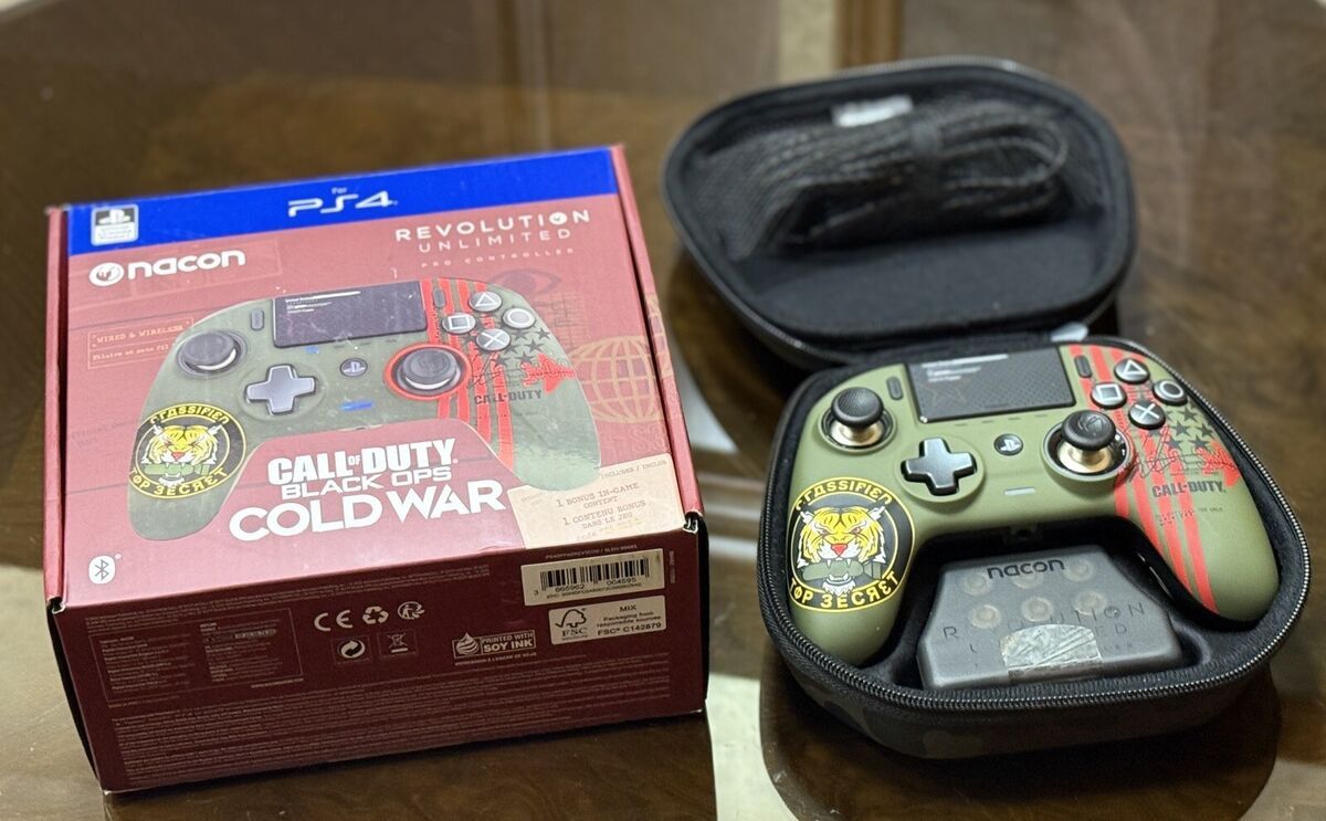 Comando Ps4/Ps5 Nacon com Back Buttons