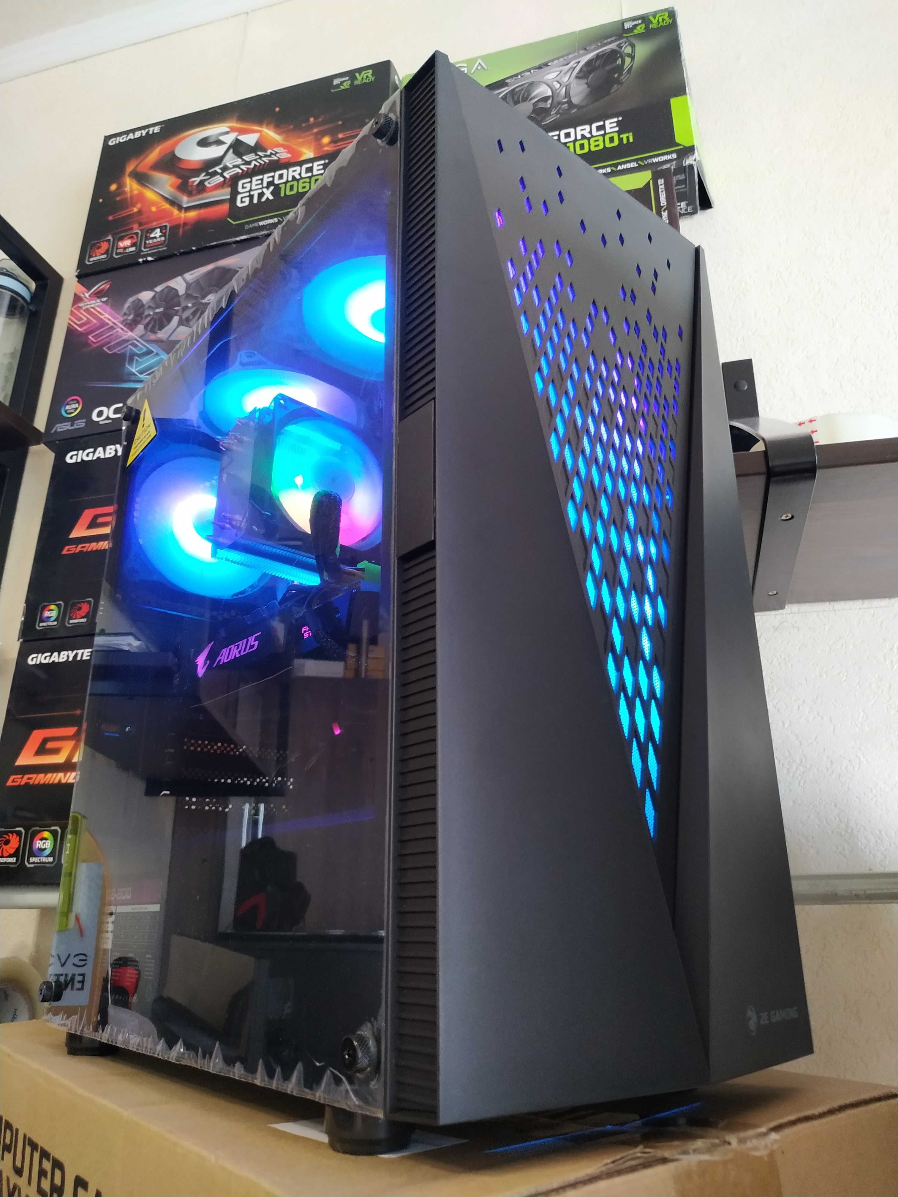 Ігровий комп'ютер RYZEN 5 3600 4.2Ghz, GTX 1070 8GB, 16GB DDR4,SSD+HDD