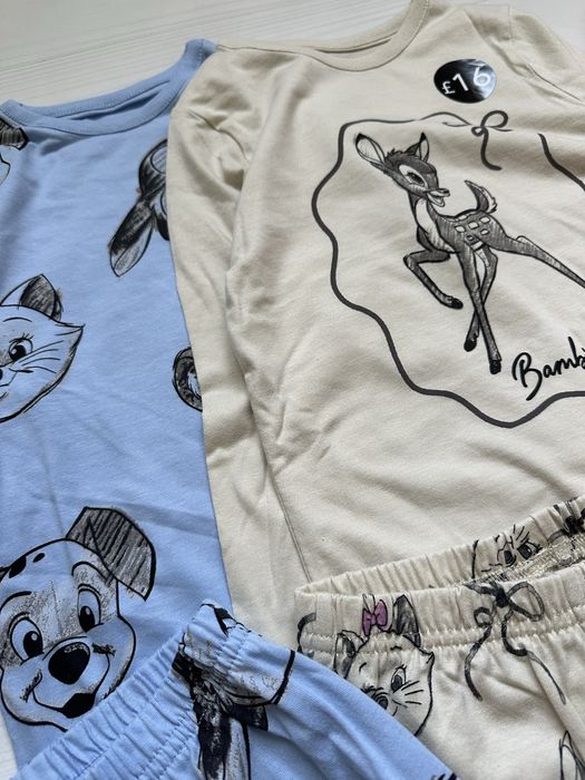 Нова трикотажна піжама для дівчаток George 92, 98, 104