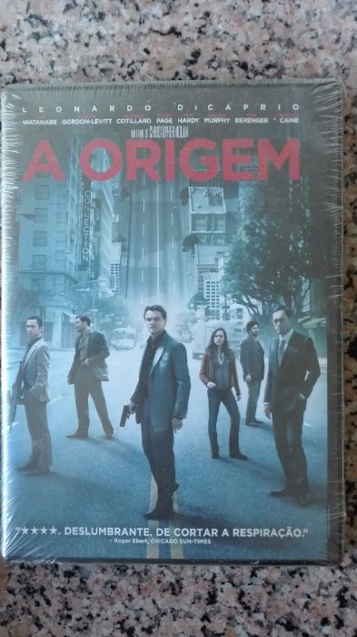DVDs selados O Capote, A Origem, Birdman, Indomável