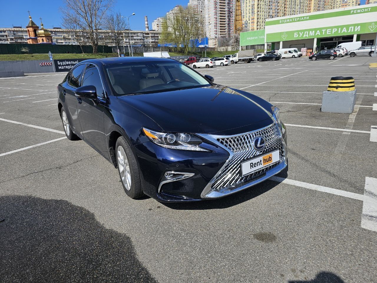 Аренда Lexus ES Hybrid + ГБО прокат / оренда авто бизнес класса