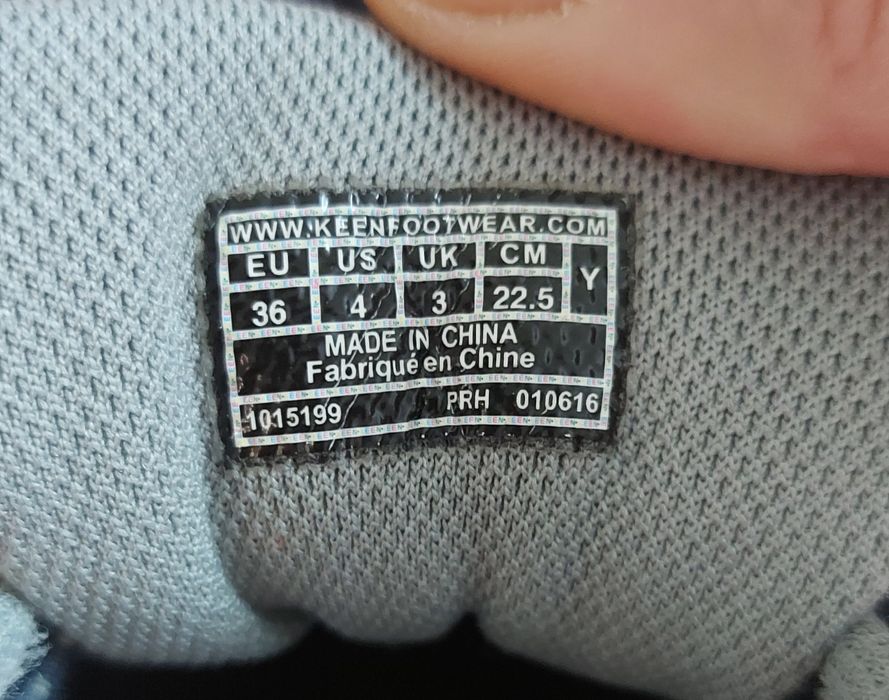 Черевики з мембраною Keen 36р.