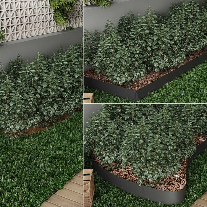 Zestaw elastycznych obrzeży ogrodowych