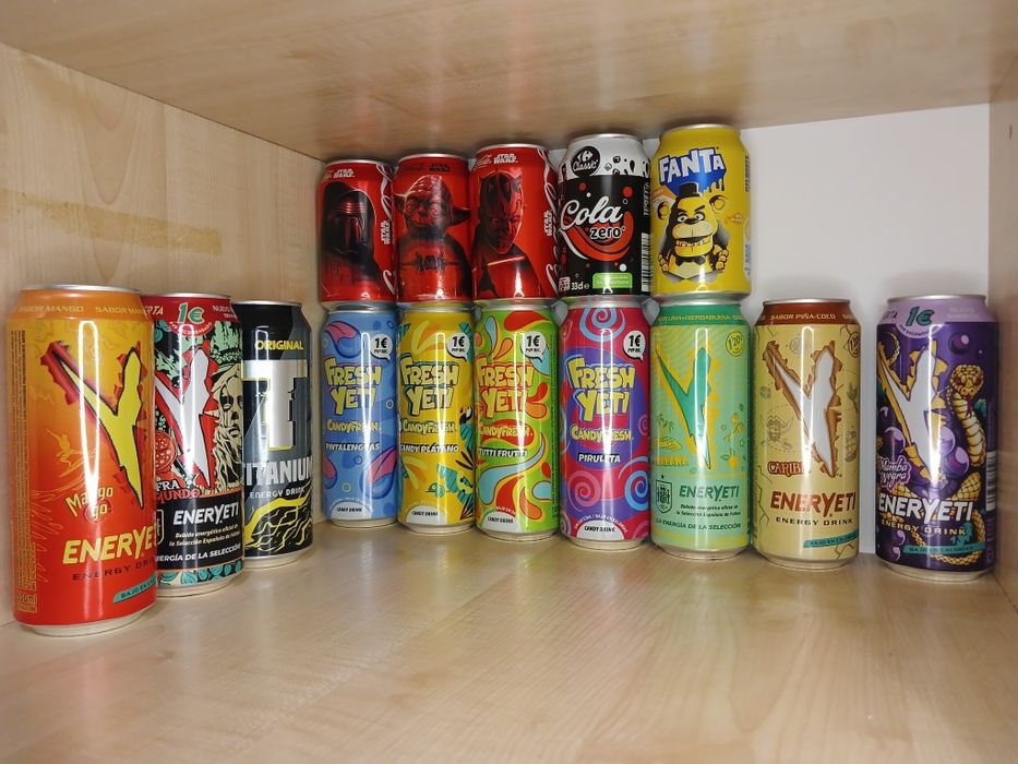 Напої та енергетики з іспанії закриті