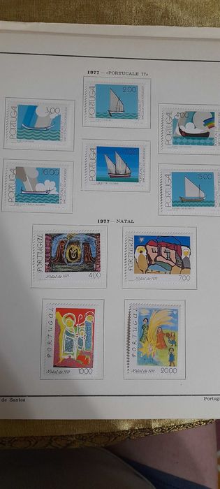 Vendo album de selos novos com charneira de 1931 a 1978.