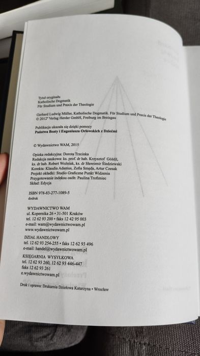 Dogmatyka katolicka. Gerhard Ludwig Muller.