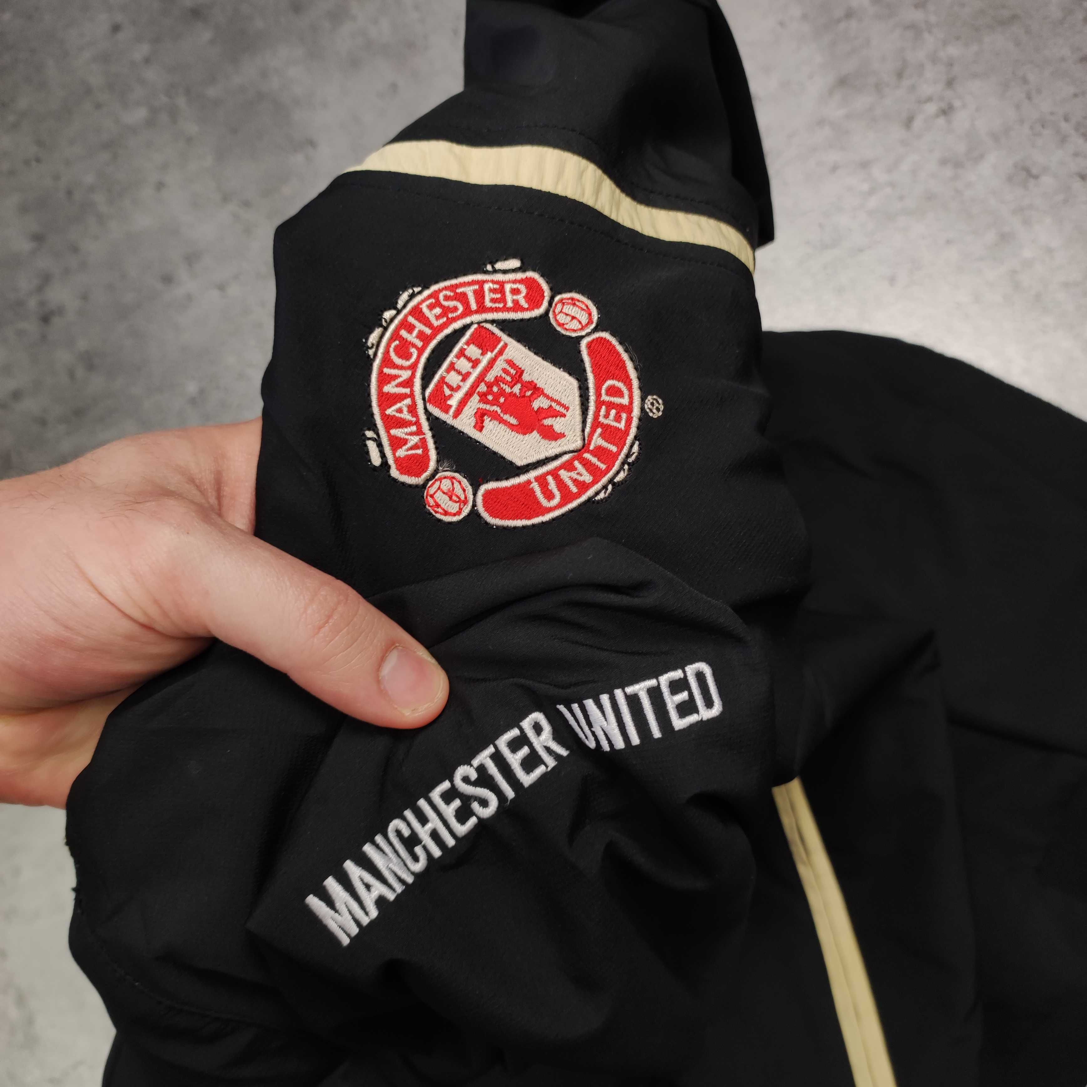 MĘSKA Bluza Rozpinana Retro 2007 Manchester United Sportowa Nike Piłka