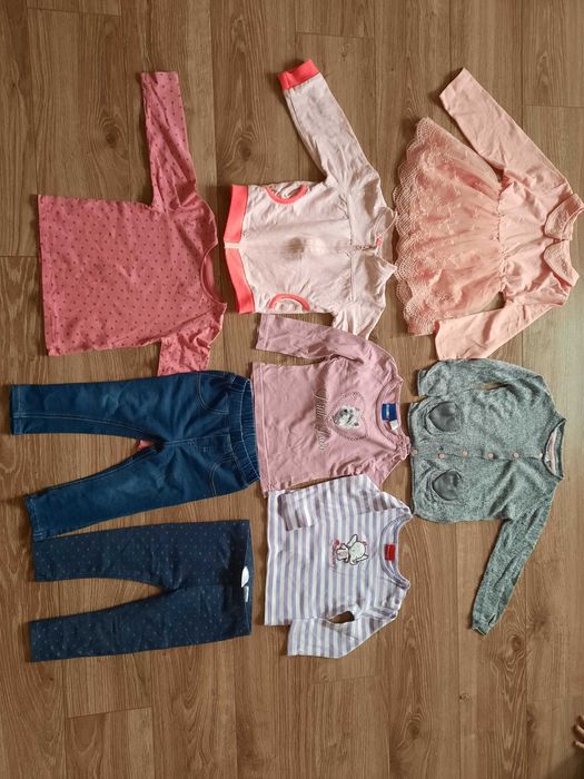 Paka rozmiar 86-92 dla dziewczynki wyprawka